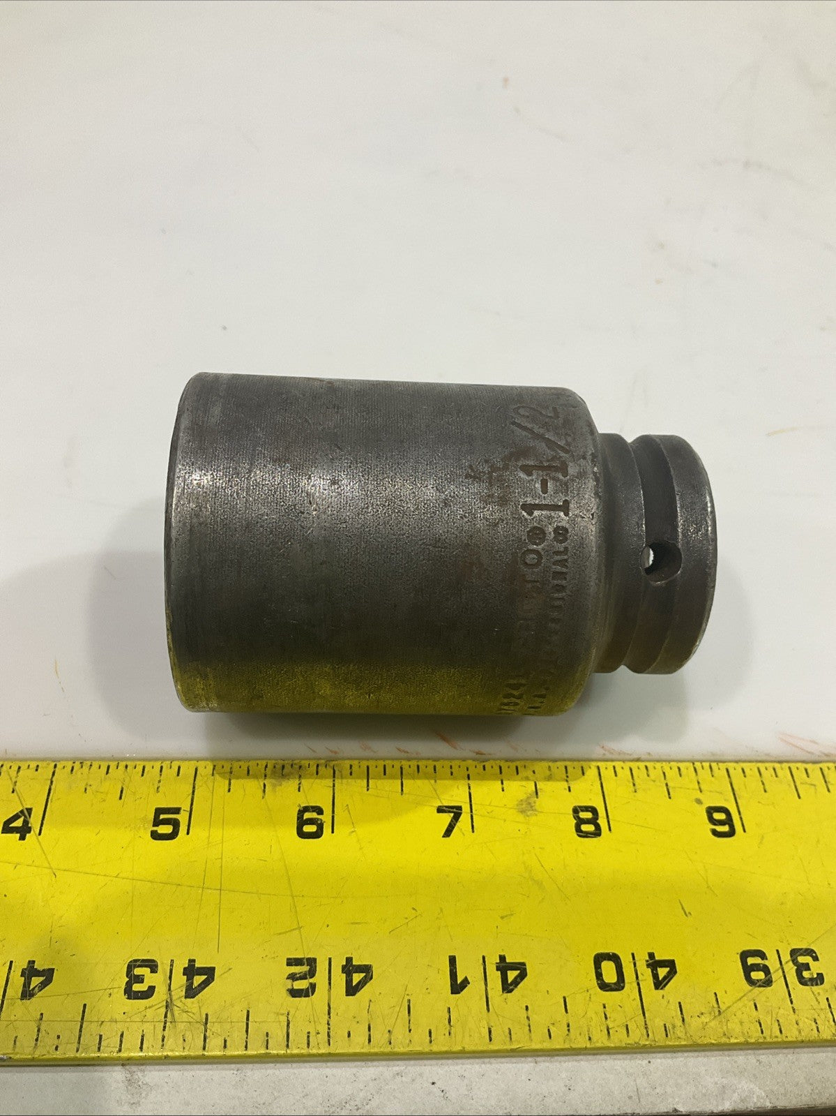 PROTO   07524L  SQUARED DEEP  DRIVE  POINT  IMPACT SOCKET    1-1/2   Y2M