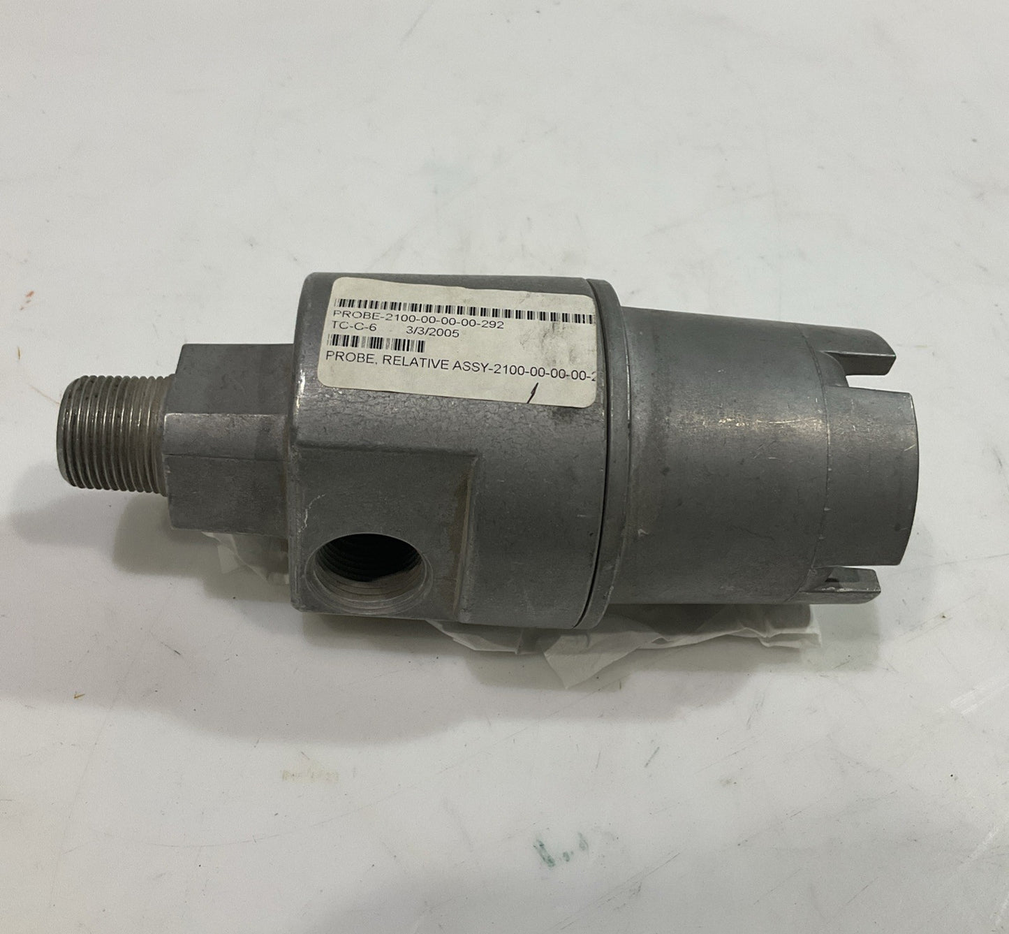 BENTLY NEVADA  21000  RELATIVE  PROBE  ALUMINUM HOUSING ASSEMBLY T2M