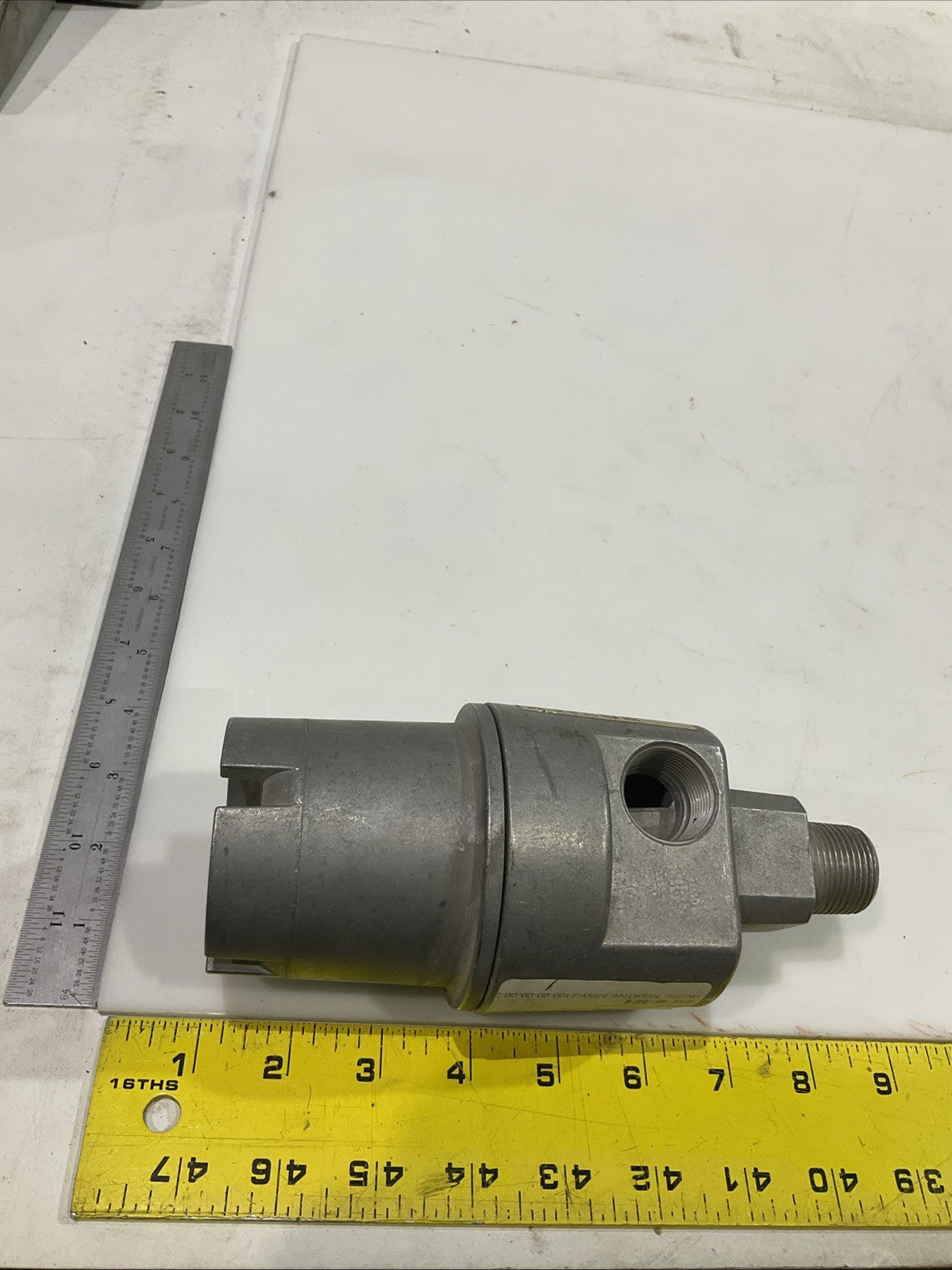 BENTLY NEVADA  21000  RELATIVE  PROBE  ALUMINUM HOUSING ASSEMBLY T2M