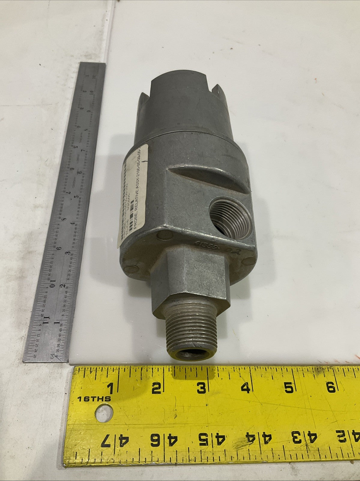 BENTLY NEVADA  21000  RELATIVE  PROBE  ALUMINUM HOUSING ASSEMBLY T2M