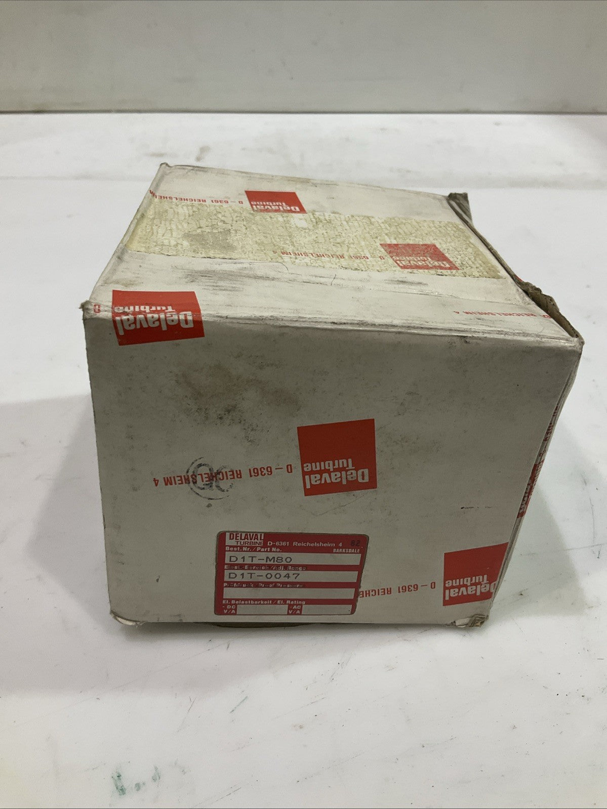 DELAVAL   D1T-M80  TERMINAL BLOCK  DIAPHRAGM SWITCH  T2M