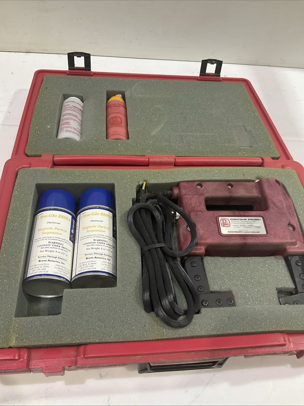 PARKER  DA-400 CONTOUR PROBE  SERIAL 8054  117VAC   CONTOUR PROBE YOKE  KIT  Y2M