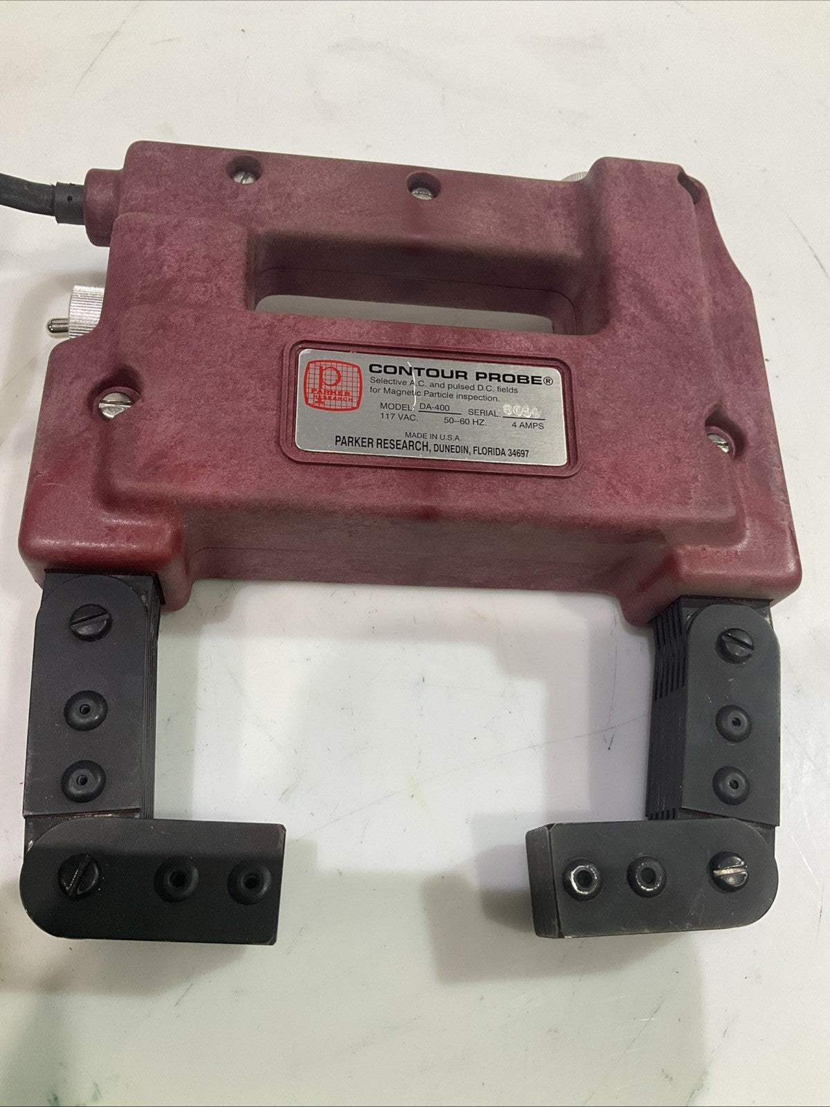 PARKER  DA-400 CONTOUR PROBE  SERIAL 8054  117VAC   CONTOUR PROBE YOKE  KIT  Y2M