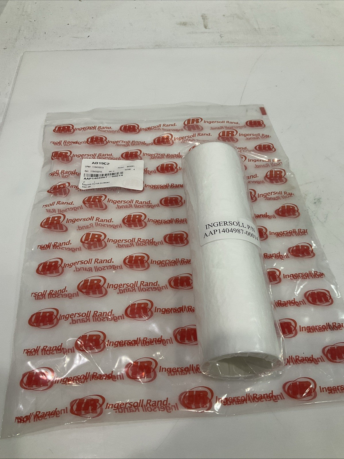 IR-INGERSOLL RAND  AAP1404987-00014 EJECTOR FIlTER  ELEMENT Y2M