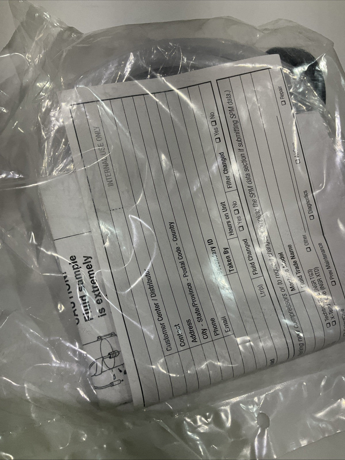 IR-INGERSOLL RAND  AG10B1-P 118416219 38035531  P140 KIT  OIL SAMPLE  Y2M