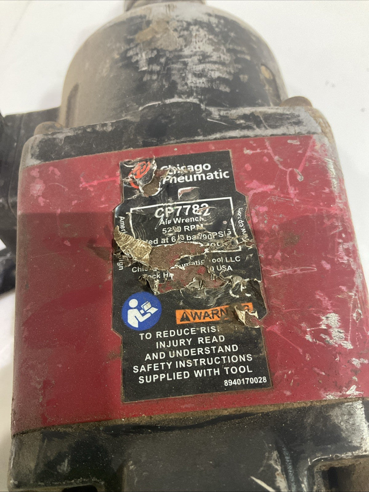 CHICAGO PNEUMATIC CP7782  DRIVE  AIR  IMPACT WRENCH  Y2M