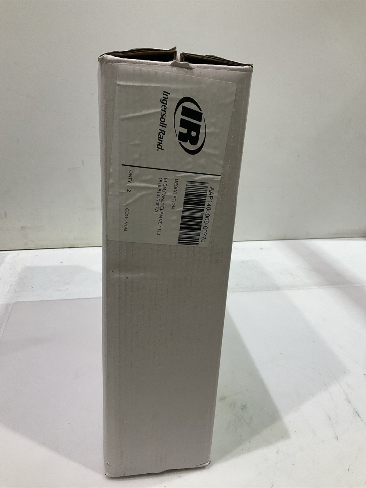 IR-INGERSOLL  RAND  AAP1400009-00770 PANEL  FILTER  REPLACEMENT QTY 2 IN BOX Y2M