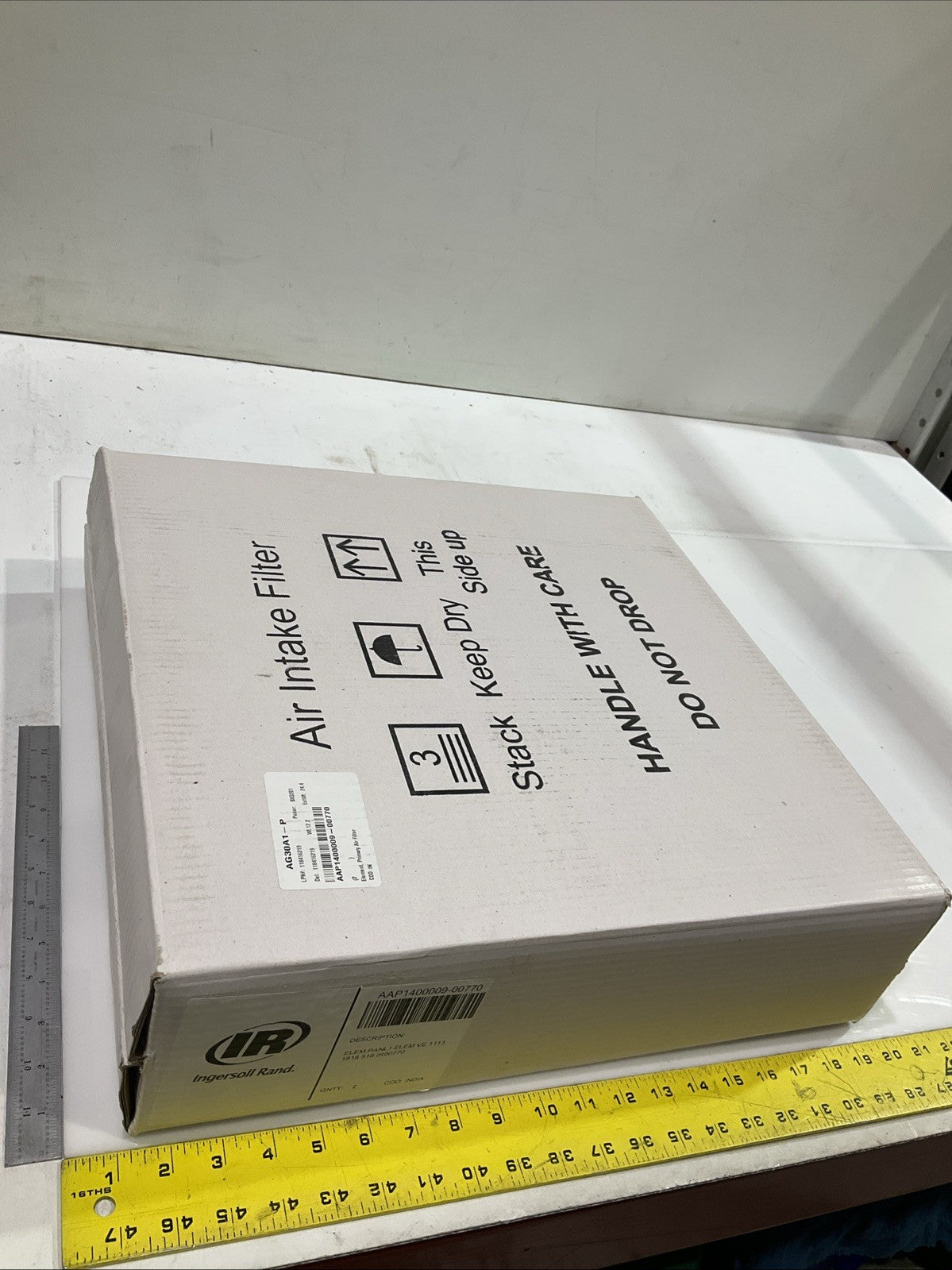 IR-INGERSOLL  RAND  AAP1400009-00770 PANEL  FILTER  REPLACEMENT QTY 2 IN BOX Y2M