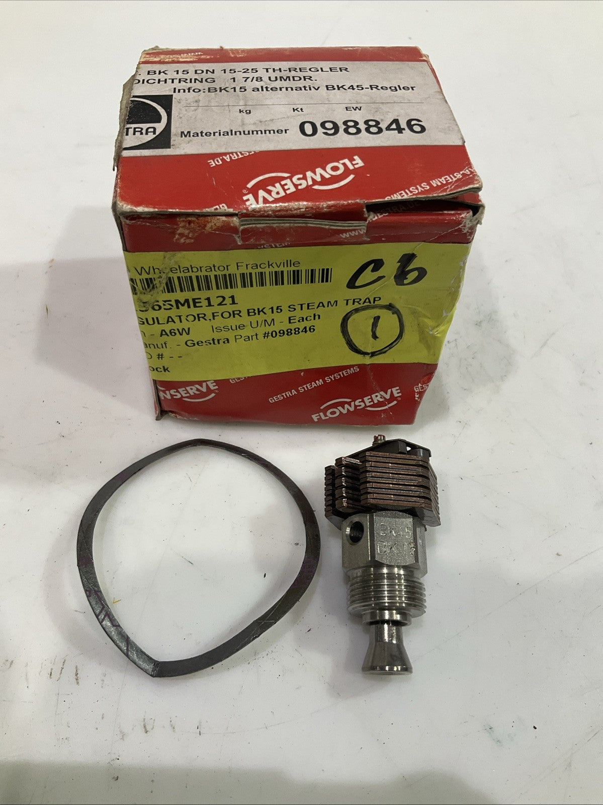 FLOWSERVE   BK15DN15-25  ALTERNATIVE REGULATOR  FOR STEAM TRAP BK15 T2M