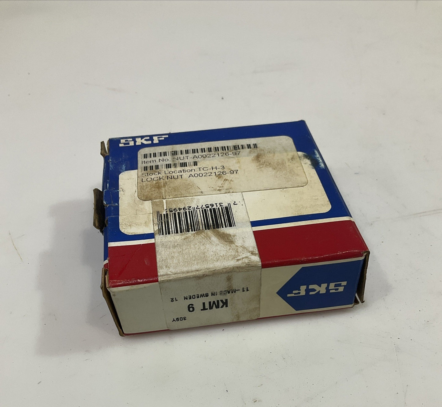 SKF  KMT9  PRECISION LOCK  NUT WITH LOCKING PIN LOT OF 6  T2M