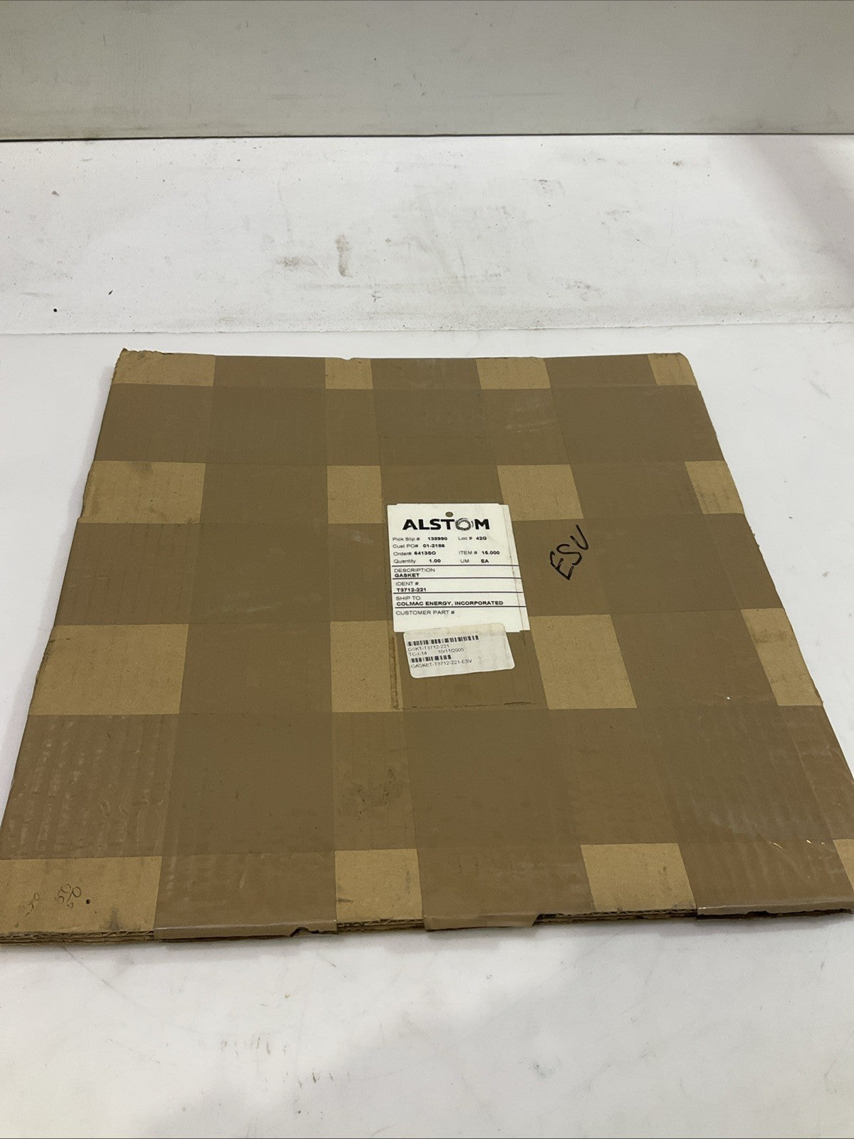 ALSTOM GRAFOIL   T3712-221-ESV  SEALING RING GASKET  T2M