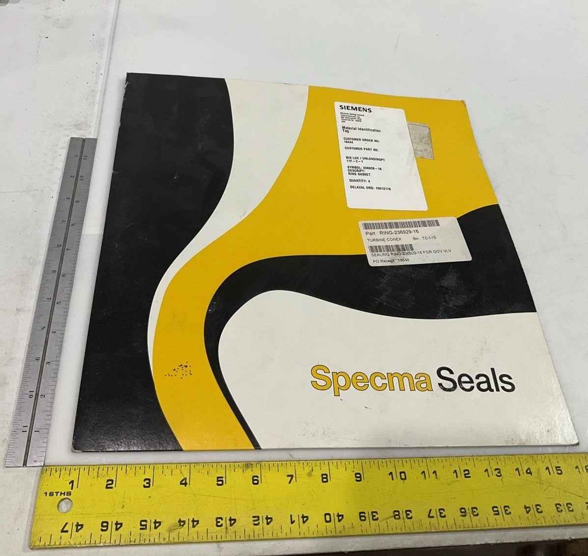 SPECMA SEAL  236929-16  SEALING RING  GASKET  T2M