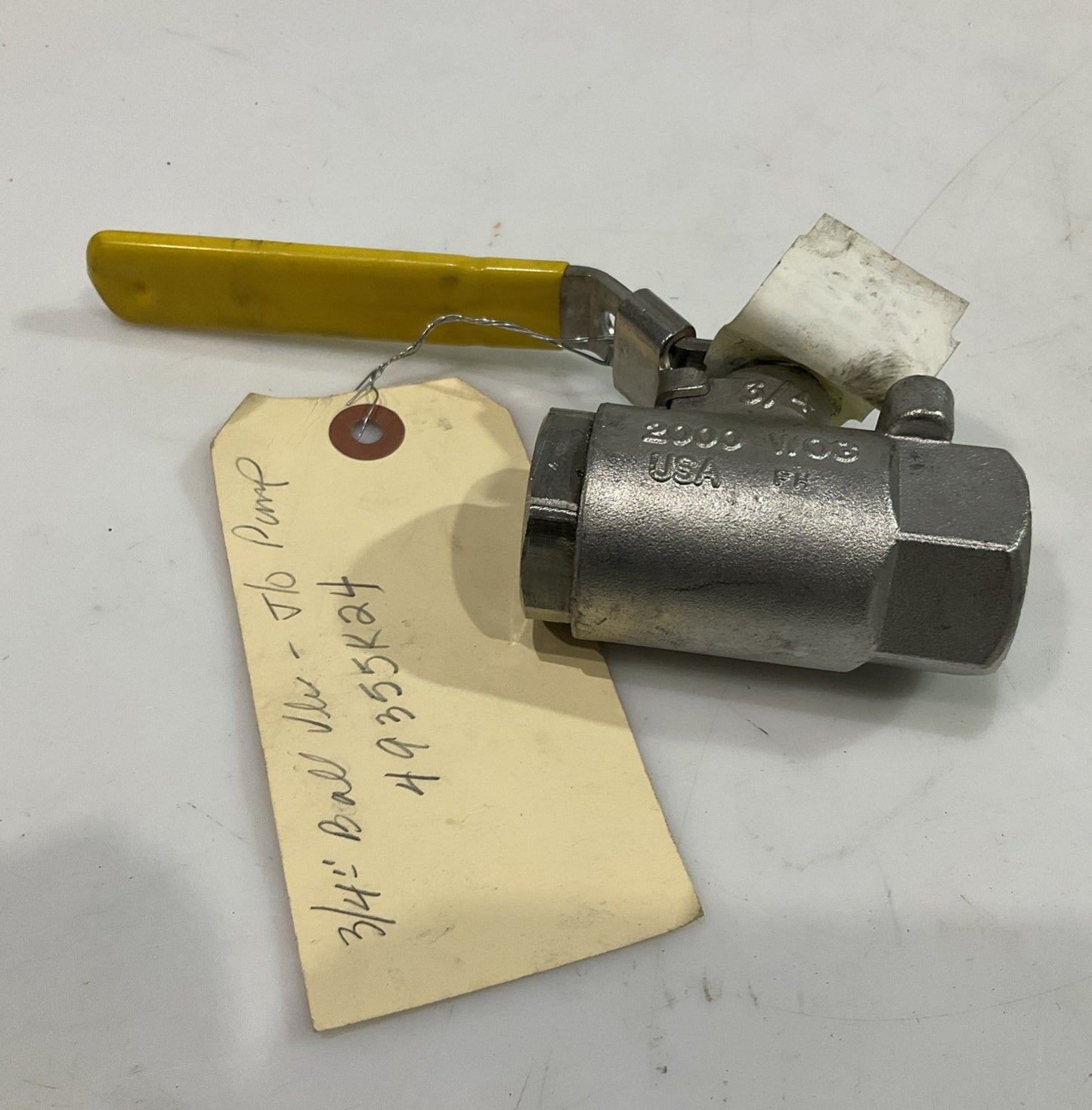 APPOLLO  76-104-27   BALL  VALVE   3/4 SS-JOP   T2M