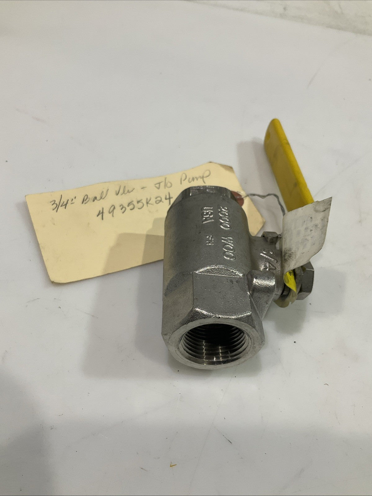 APPOLLO  76-104-27   BALL  VALVE   3/4 SS-JOP   T2M