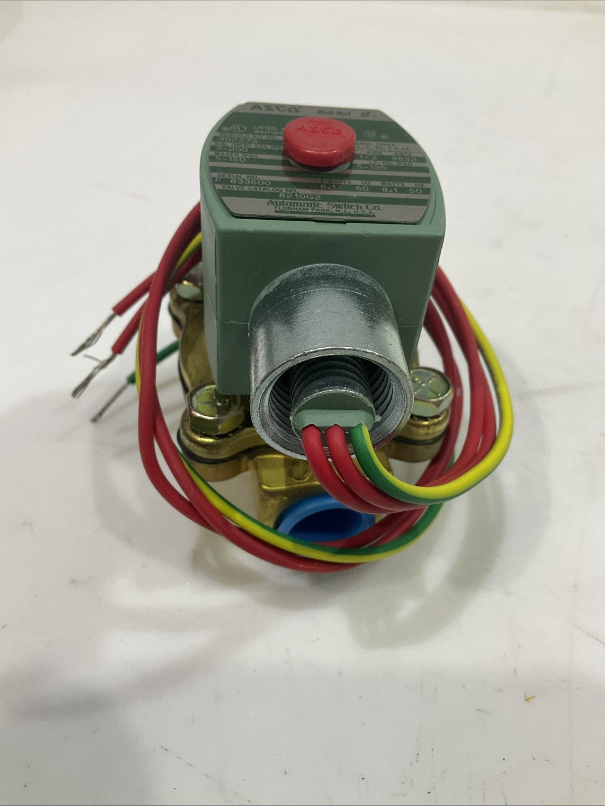 ASCO RED-HAT  8210G2   SOLENOID VALVE  T2M