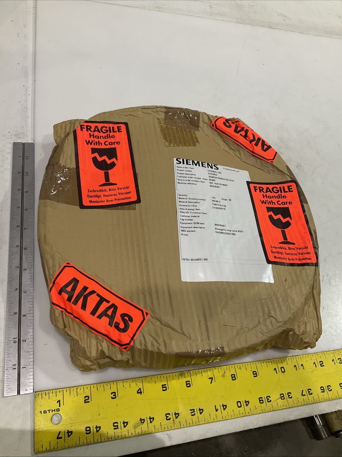 SIEMENS  396180-34  TIGHTNING  RING  T2M