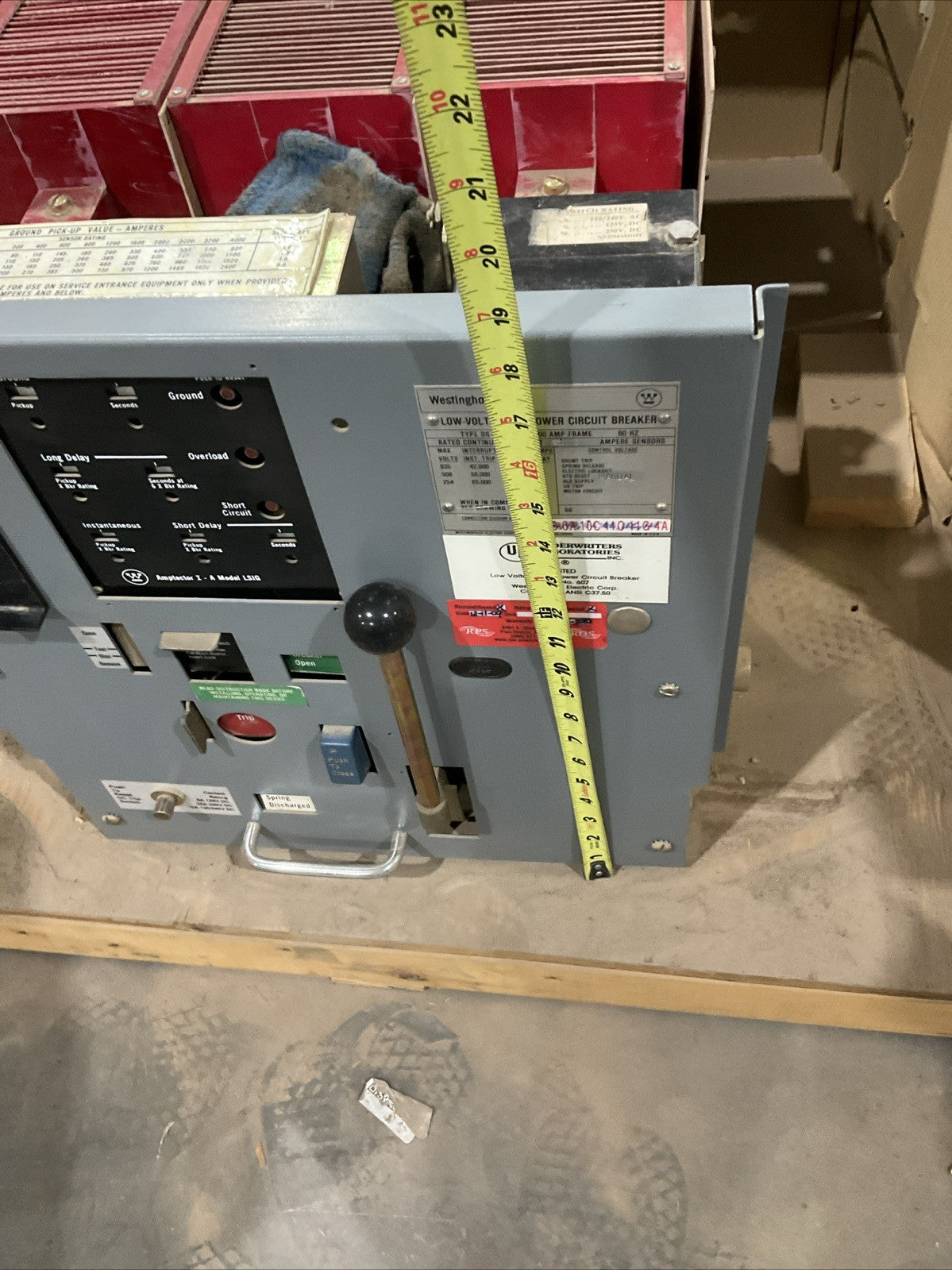 WESTINGHOUSE BRE DS-416 LOW VOLTAGE AC POWER CIRCUIT BREAKER 300A T2M