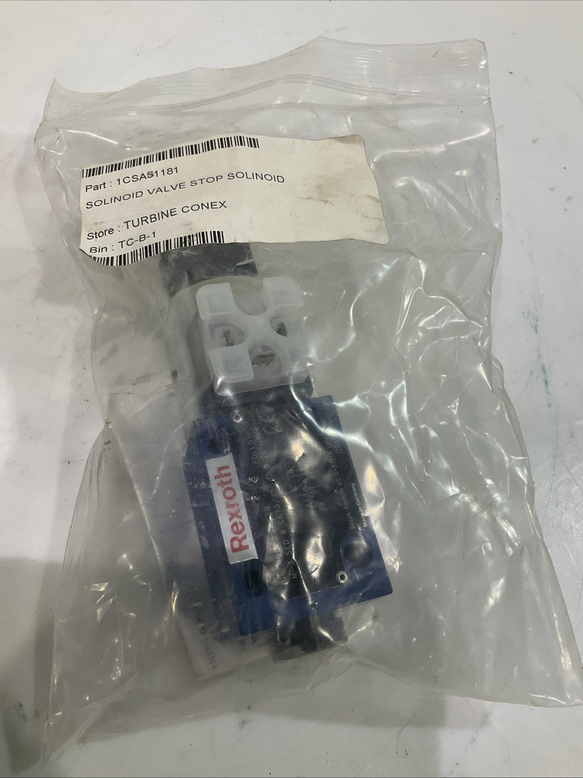 REXROTH   M-3 SED 6 CK13/350-C-G125 N9K4  SOLENOID  DIRECTIONAL  VALVE  T2M