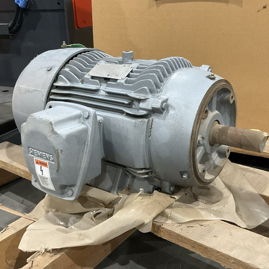SIEMENS HIGH EFFICIENCY MOTOR TYPE SD10 3PH 20HP 1755 RPM T2M