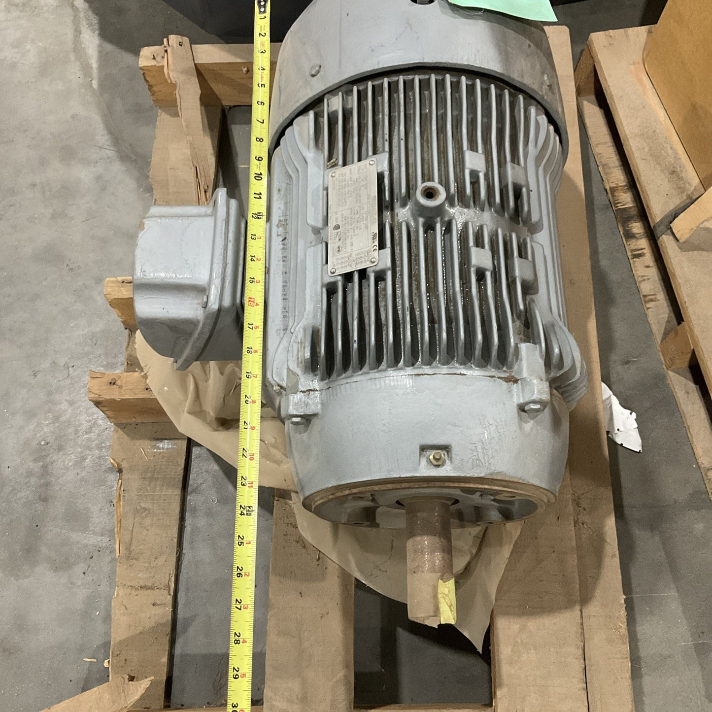 SIEMENS HIGH EFFICIENCY MOTOR TYPE SD10 3PH 20HP 1755 RPM T2M