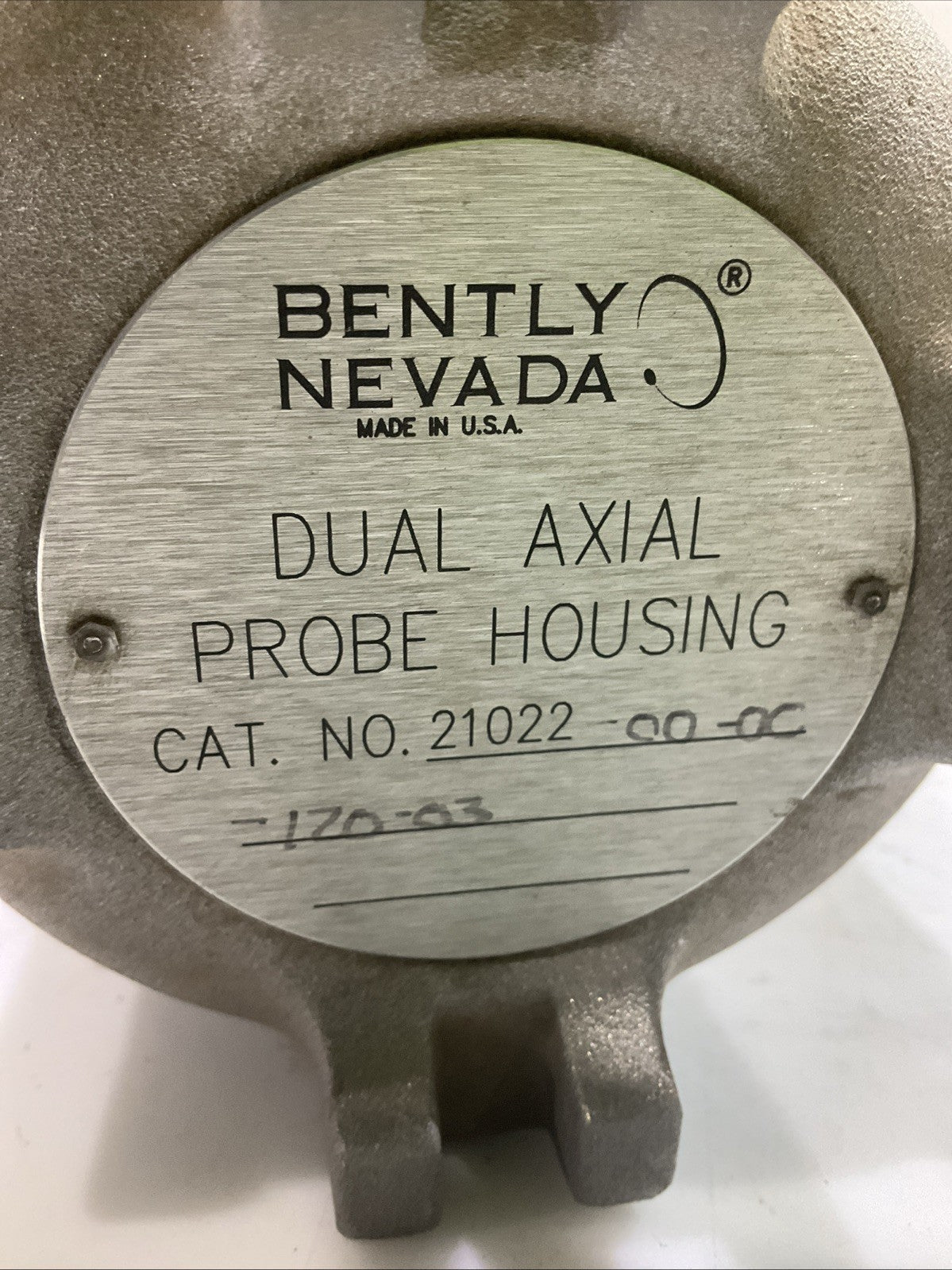 BENTLY NEVADA   21022-00-OC  DUAL  AXIAL PROBE HOUSINGS ASSEMBLY  T2M