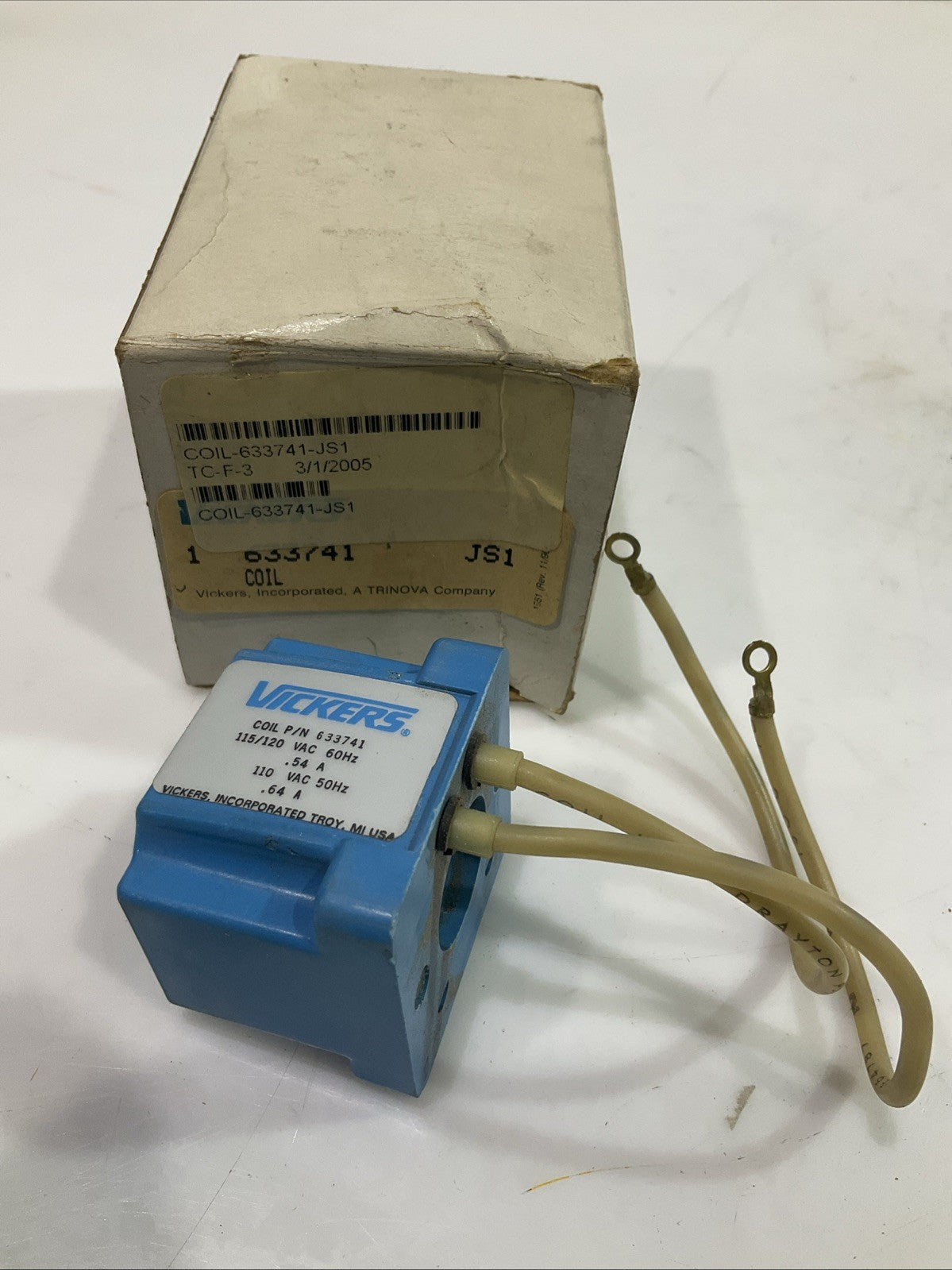 VICKERS  633741   SOLENOID  COIL   T2M
