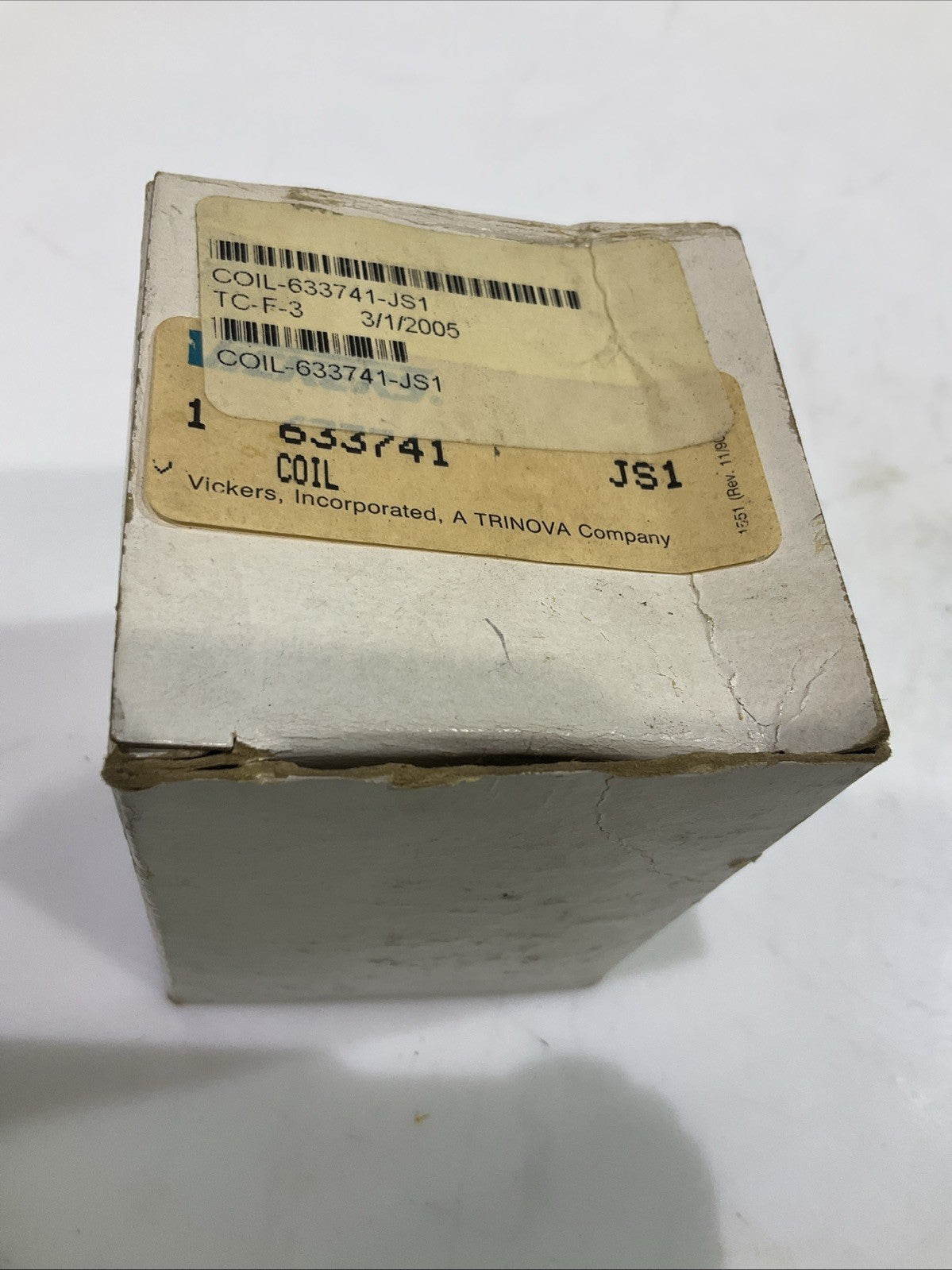 VICKERS  633741   SOLENOID  COIL   T2M