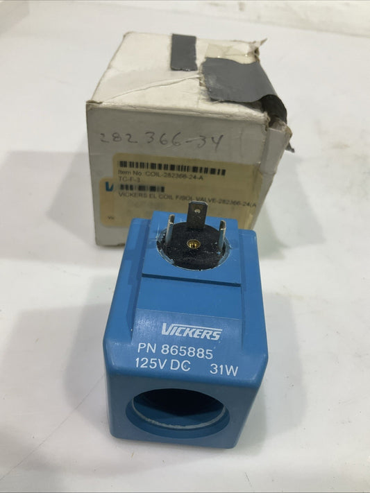 EATON-VICKERS  865885  COIL  U-DP 125VDC 31W   T2M
