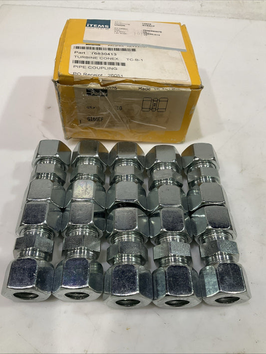 PARKER  G16SCF  HIGH PRESSURE HYDRAULIC TUBE LOT OF 10 T2M