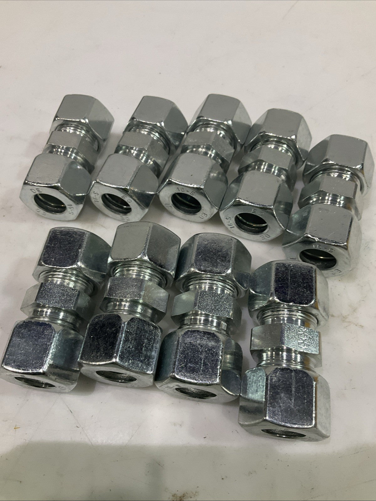 PARKER  G16SCF  HIGH PRESSURE HYDRAULIC TUBE LOT OF 10 T2M