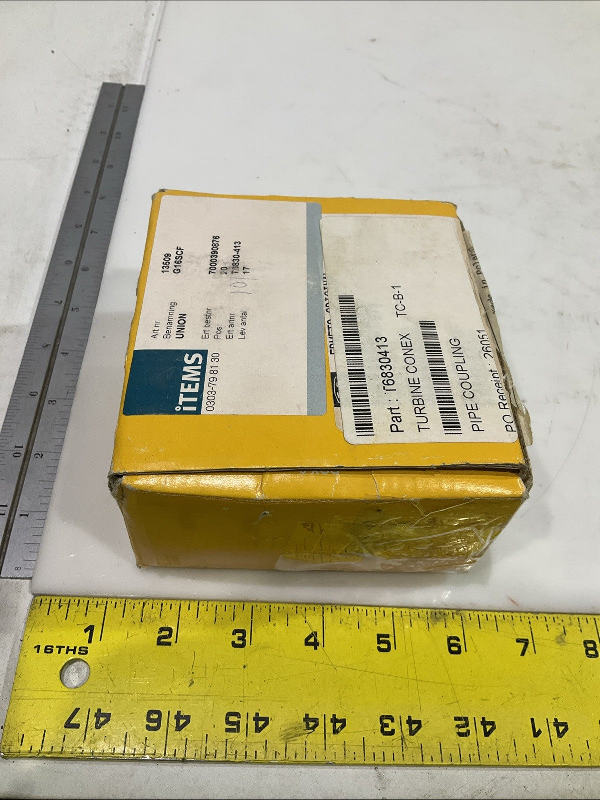 PARKER  G16SCF  HIGH PRESSURE HYDRAULIC TUBE LOT OF 10 T2M