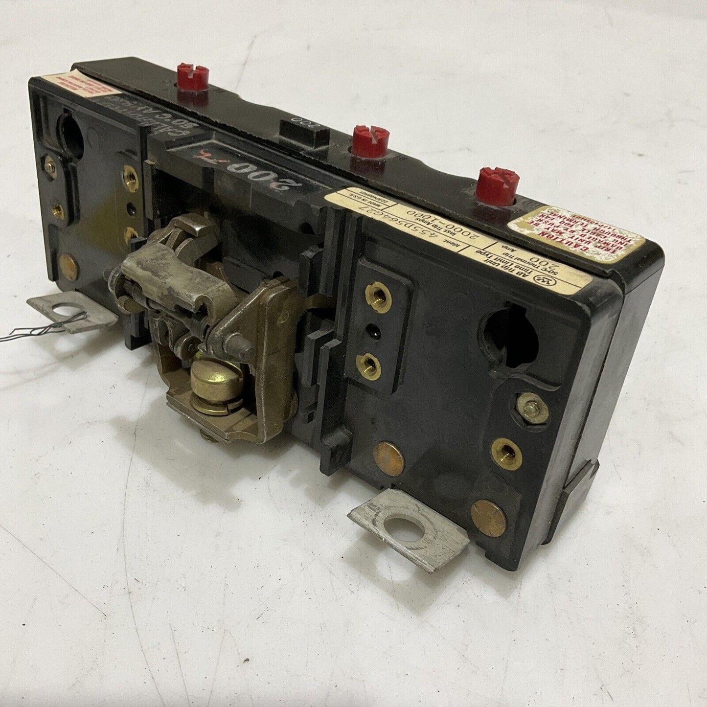 WESTINGHOUSE 455D564G27 AB TRIP UNIT 200 AMP 2000-1000 TRIP AMPS 373