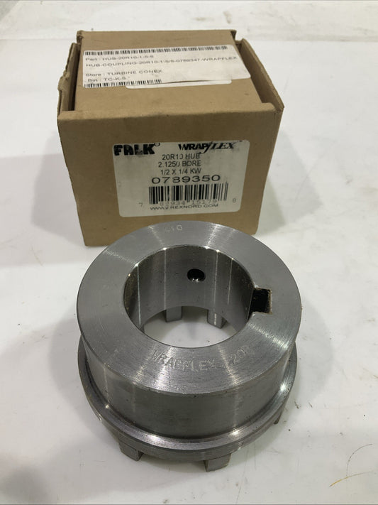 FALK WRAPFLEX  0789350 20R10 HUB 2.1250 BORE BEARING COPLEX  HUB  T2M