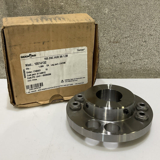 REXNORD THOMAS 216108 163.DBZ.HUB SB 1.38 COUPLING HUB 678