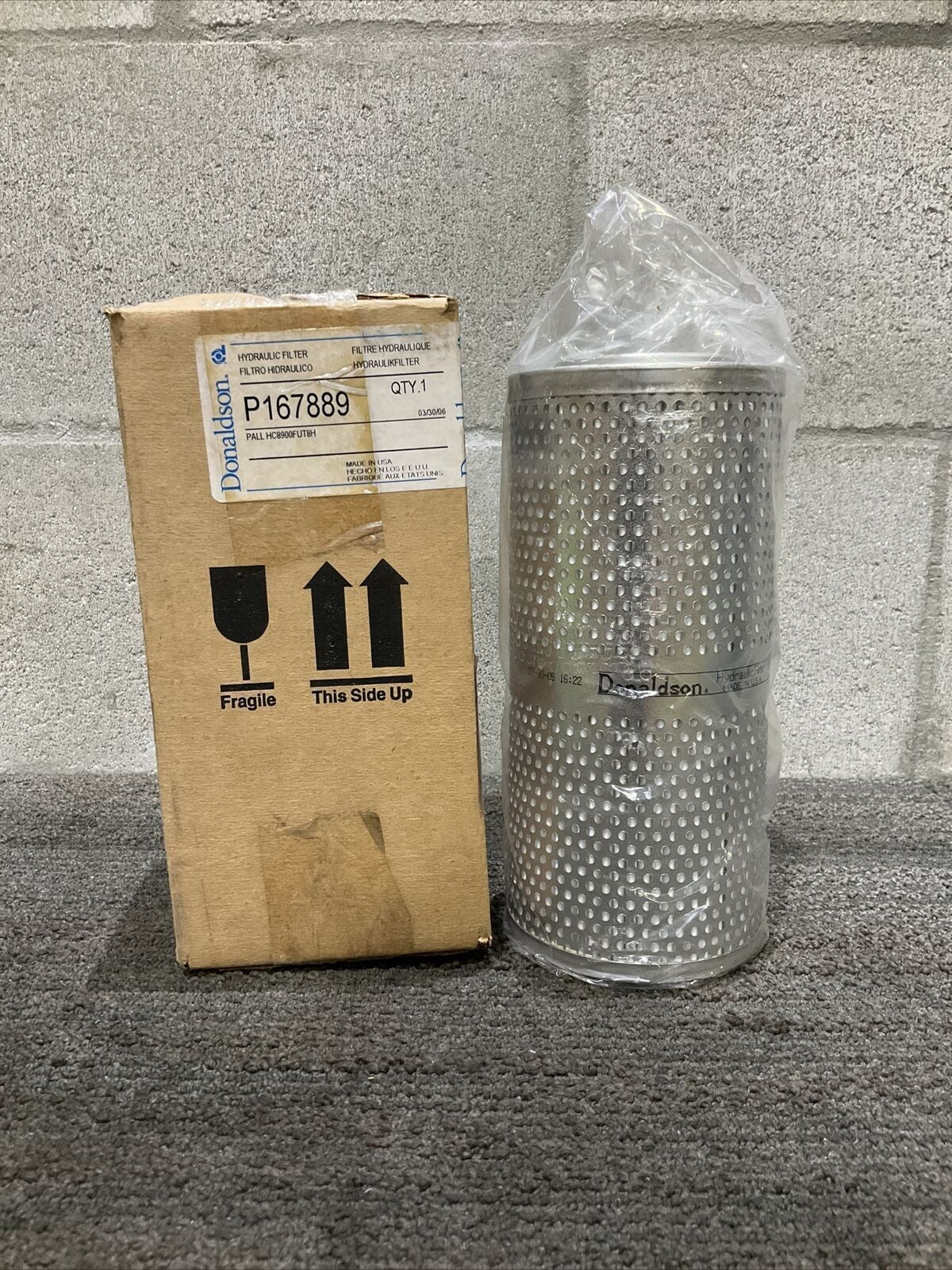 DONALDSON P167889 HYDRAULIC FILTER 444