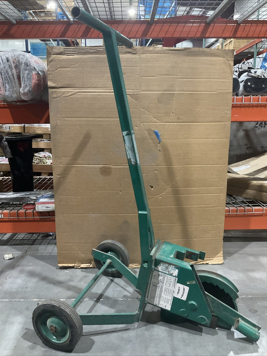 GREENLEE 1800 MECHANICAL PIPE BENDER FOR 1/2. 3/4, 1 IN IMC ALUMINUM CONDUIT T2M