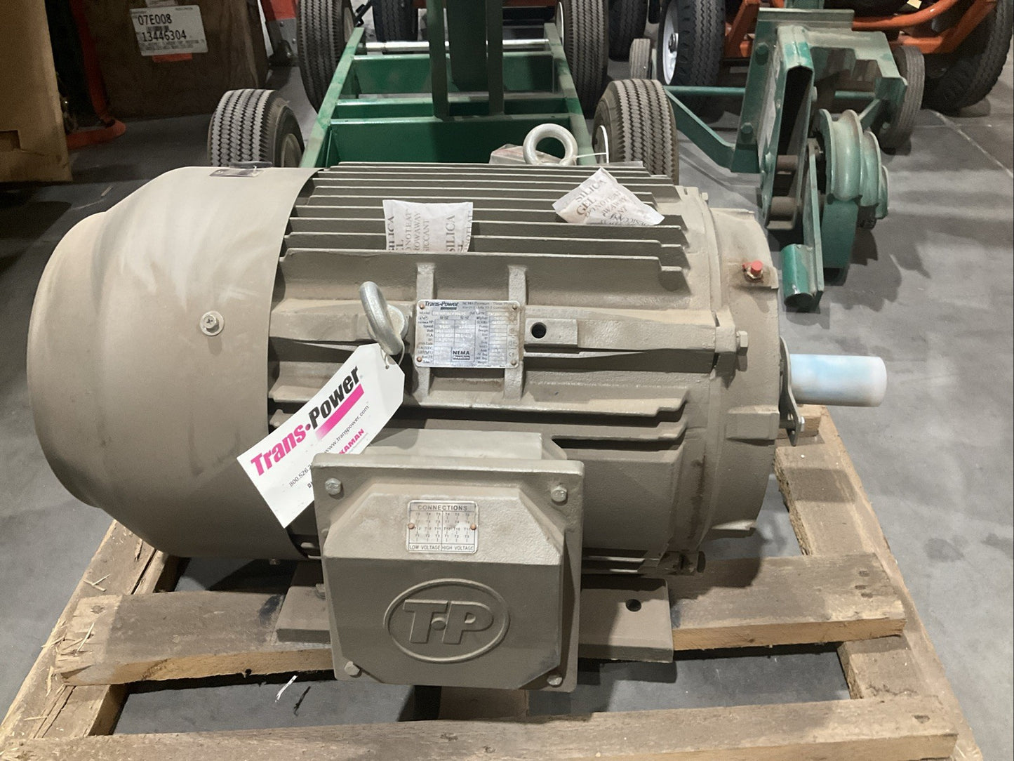 TRANS POWER TPE30R36CIC286TS MOTOR 3PH 460V 30HP 60HZ 3550 RPM T2M