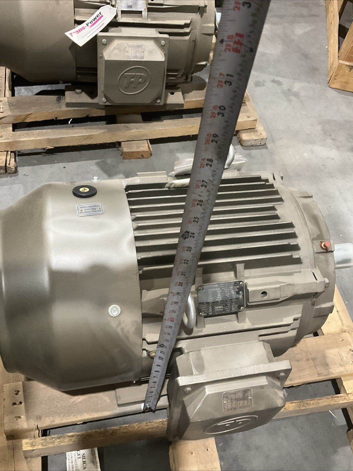 TRANS POWER TPE25R36CIC284TS MOTOR 3PH 25 HP 60 HZ 3545 RPM T2M