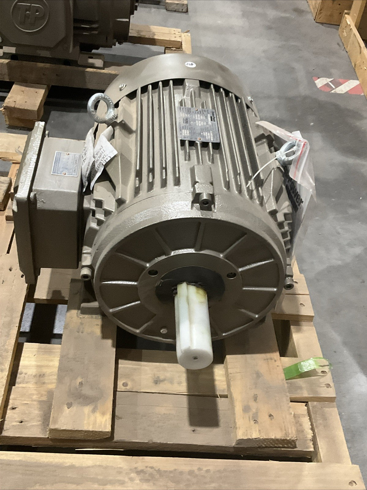 TRANS POWER TPE7+12R18CIC213 T 3 PHASE MOTOR 1750 RPM 7.5 HZ 230/460V T2M