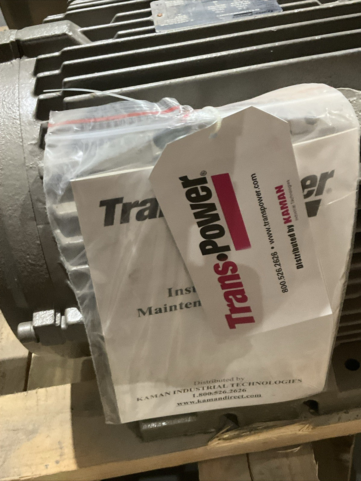 TRANS POWER TPE7+12R18CIC213 T 3 PHASE MOTOR 1750 RPM 7.5 HZ 230/460V T2M