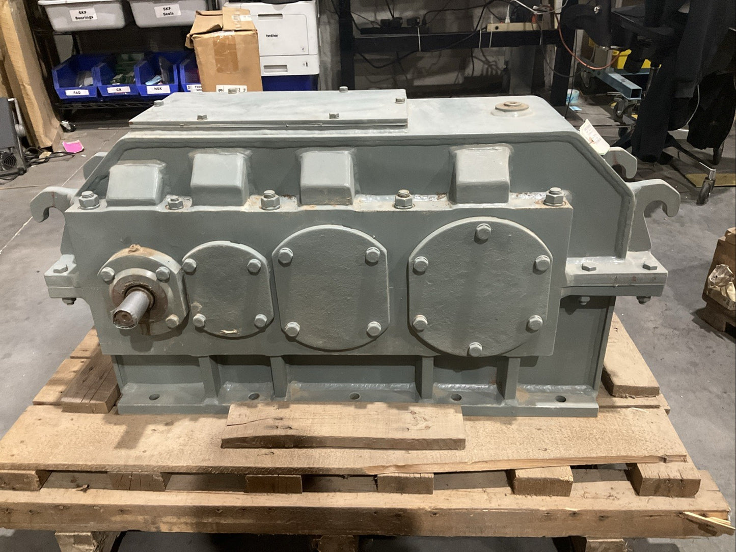 D.D. JAMES CHG-H-223-BM-RL GEARBOX MOTOR H223-CT 1750RPM 60HP RATIO 44.33:1 T2M