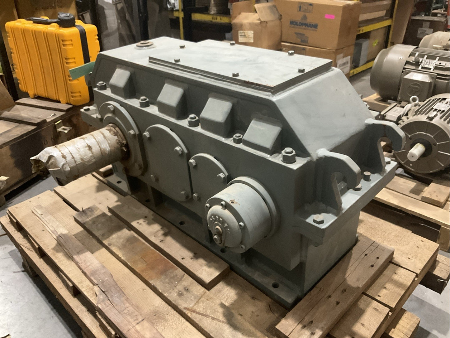 D.D. JAMES CHG-H-223-BM-RL GEARBOX MOTOR H223-CT 1750RPM 60HP RATIO 44.33:1 T2M