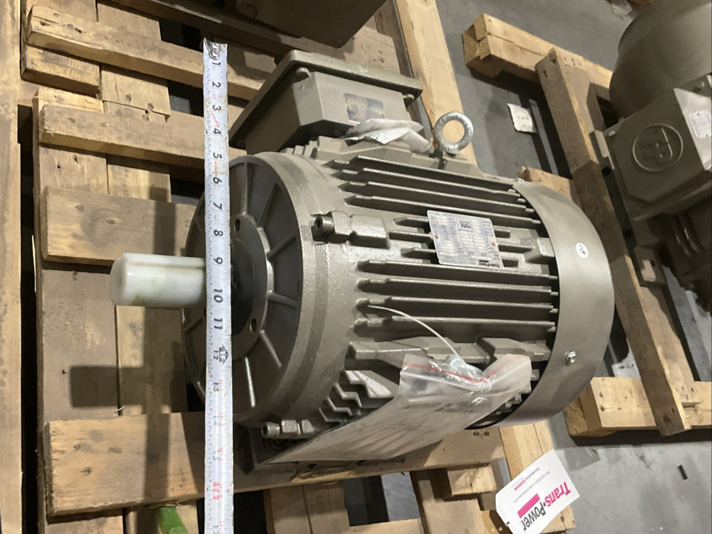 TRANS POWER TPE7+12R18CIC213 T 3 PHASE MOTOR 1750 RPM 7.5 HZ 230/460V T2M