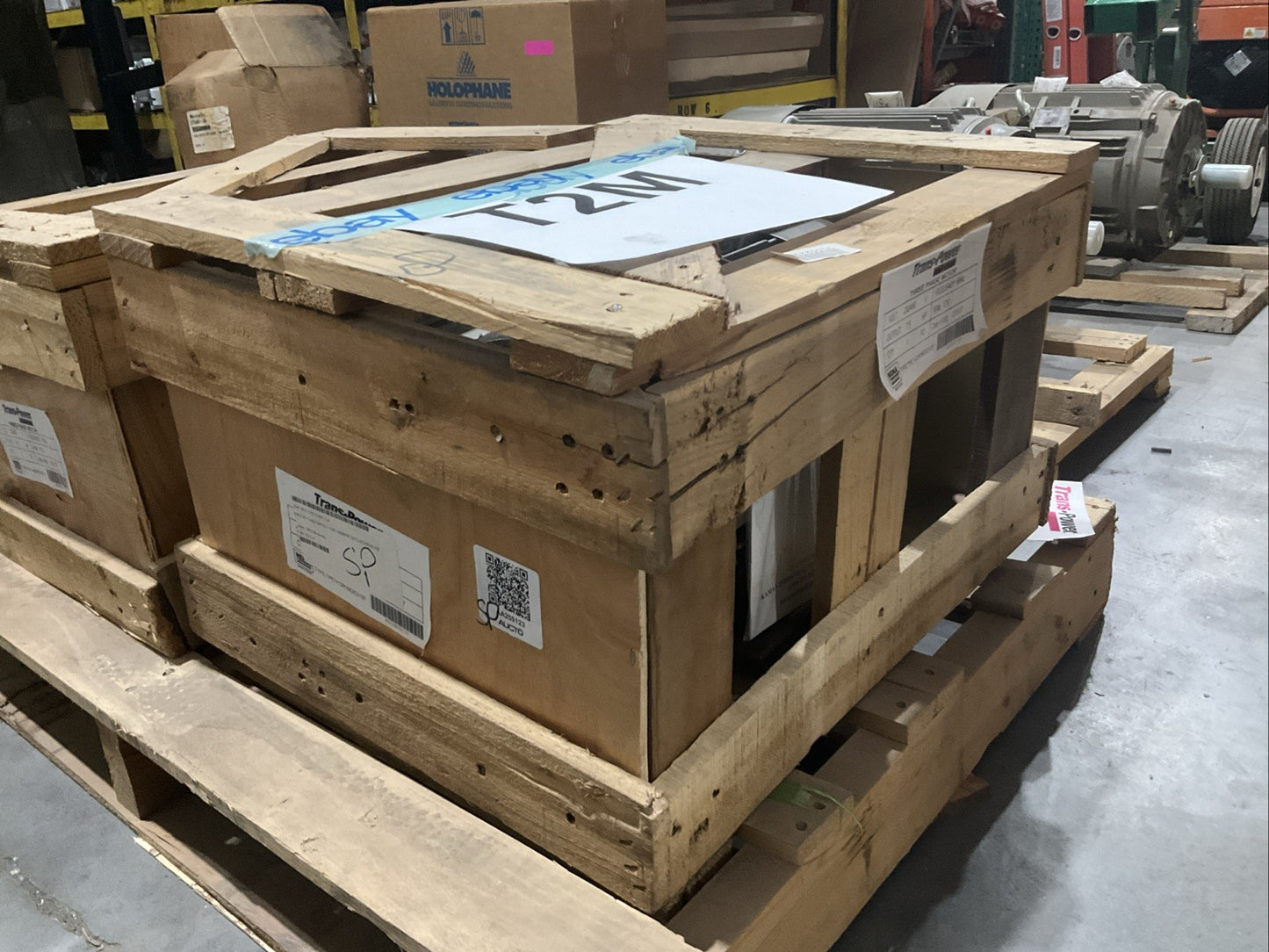 TRANS POWER TPE7+12R18CIC213 T 3 PHASE MOTOR 1750 RPM 7.5 HZ 230/460V T2M