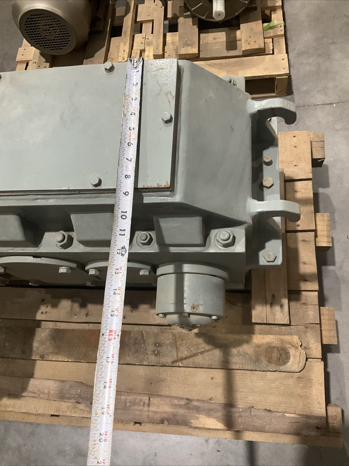 D.D. JAMES CHG-H-223-BM-RL GEARBOX MOTOR H223-CT 1750RPM 60HP RATIO 44.33:1 T2M