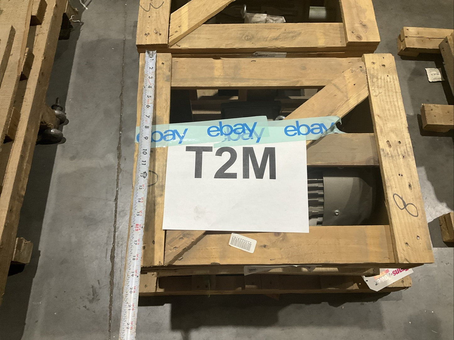 TRANS POWER TPE7+12R18CIC213 T 3 PHASE MOTOR 1750 RPM 7.5 HZ 230/460V T2M