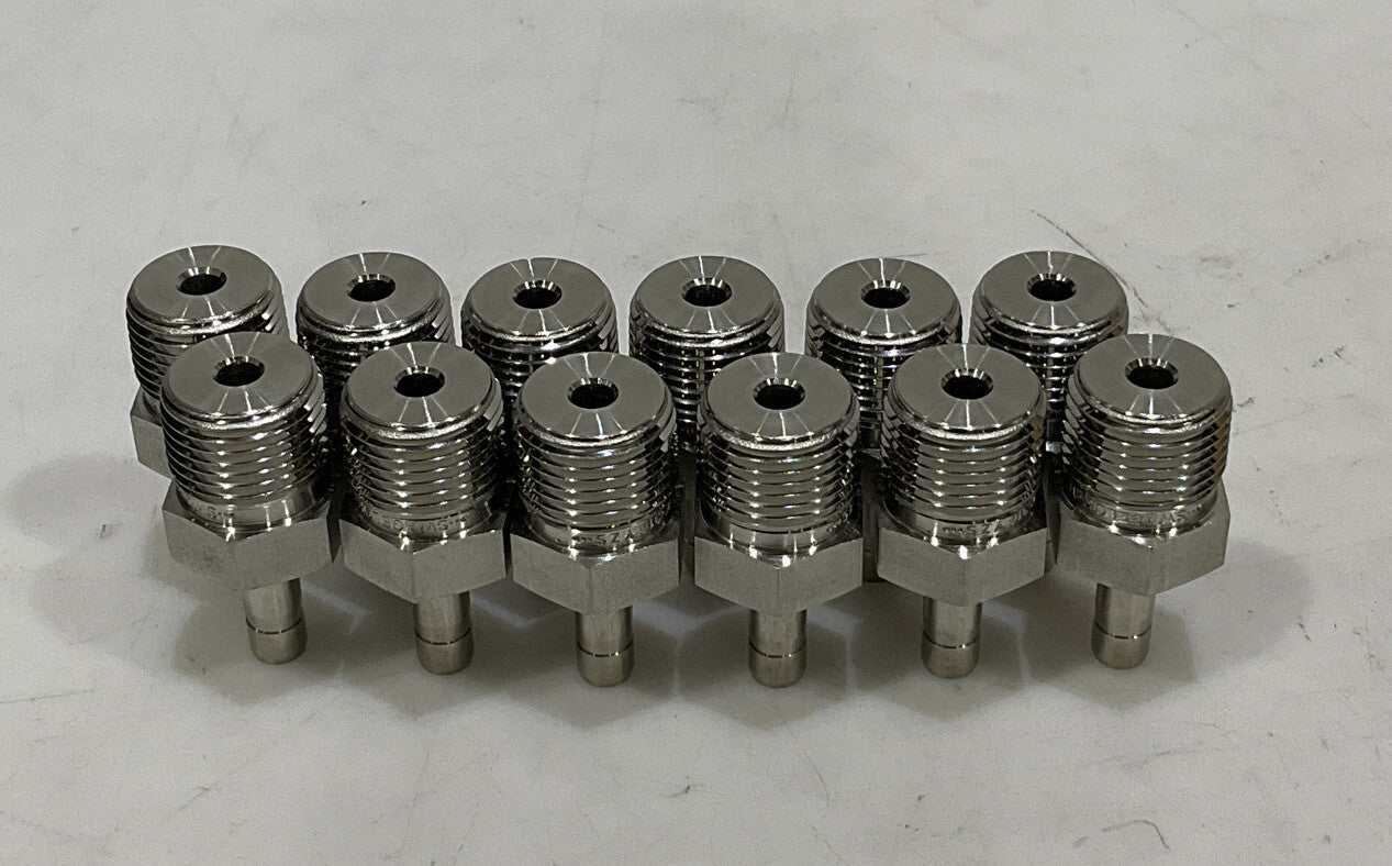 SWAGELOK SS-4-TA-1-6 TUBING ADAPTER LOT OF 12 373