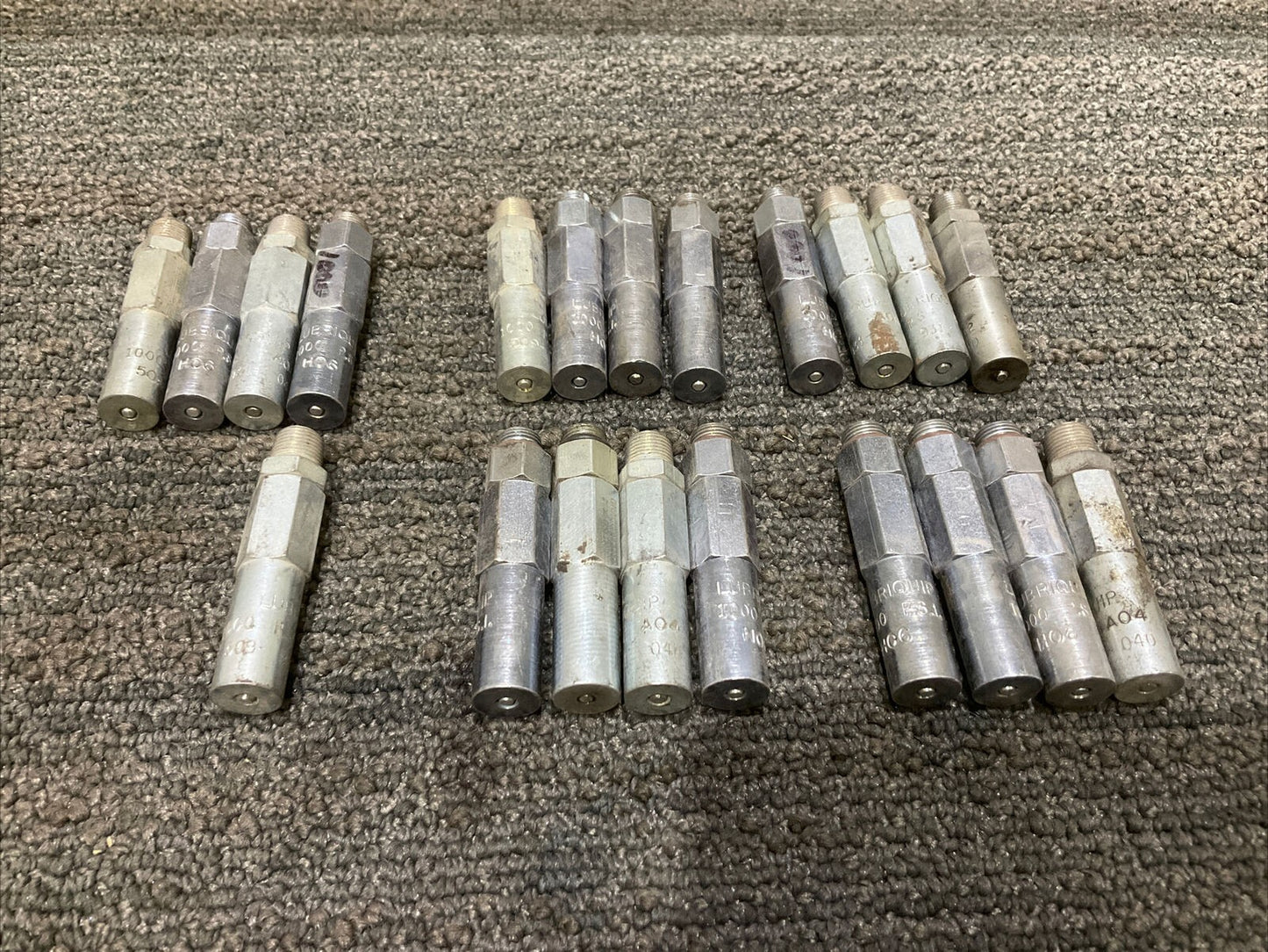 LUBRIQUIP 509-931-040 RESET INDICATOR 444 LOT OF 21