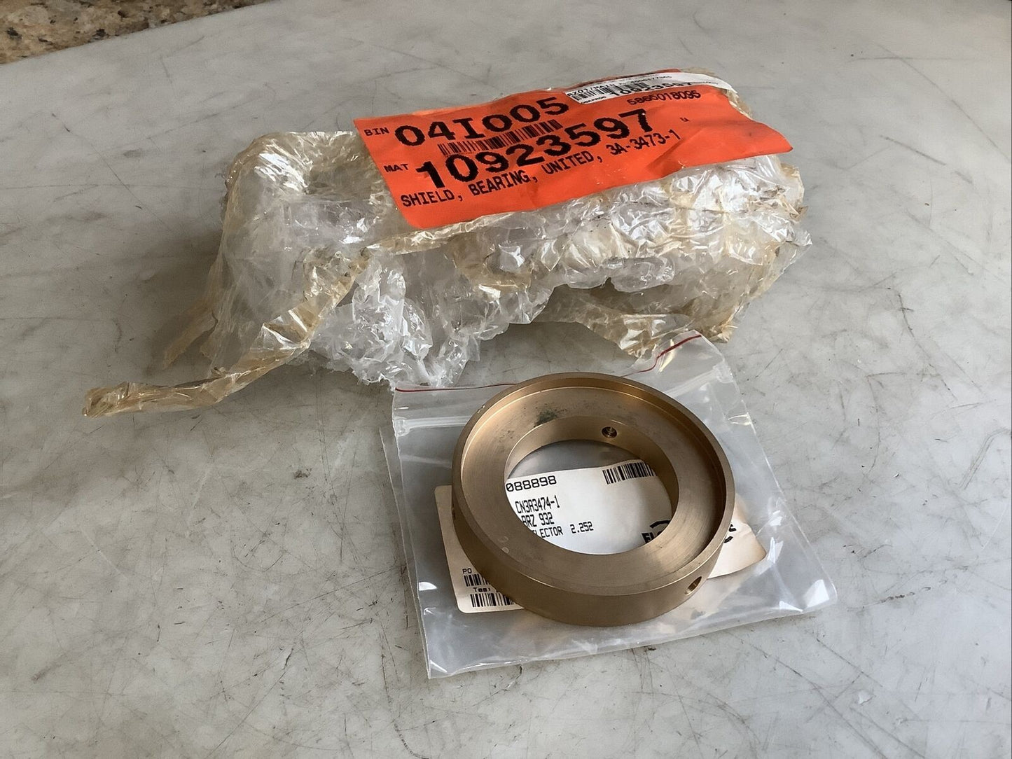 FLOWSERVE 4088898 CN3A3474-1 DEFLECTOR BRZ 932 2.252IN ID 678