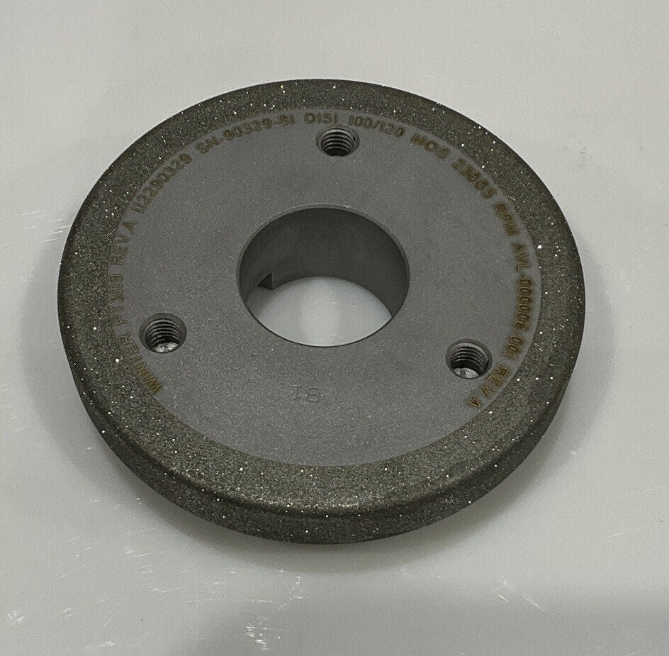 NORTON RD3119 4" DIAMETER 100/120 GRIT DIAMOND GRINDING WHEEL REPLATED